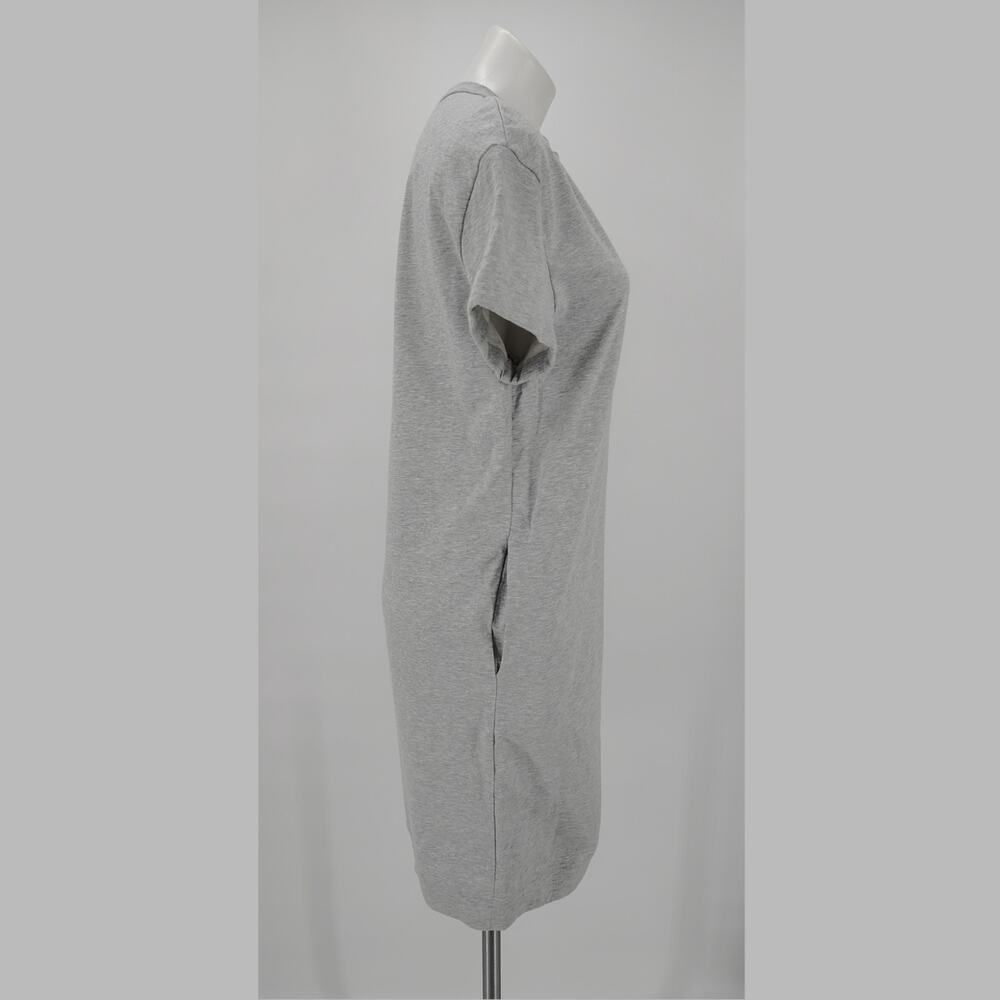 Brunello Cucinelli Bead-embellished French Cotton-blend Terry Mini Dress Gray S - Picture 3 of 14